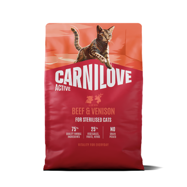 Carnilove Active Beef & Venison Cat 400g