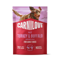 Carnilove Turkey & Buffalo with Rose Petals Dog 300g