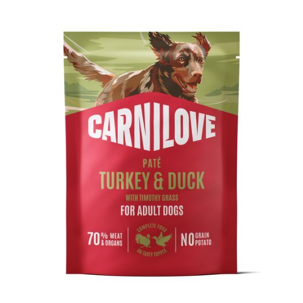 Carnilove Turkey & Duck with Timothy Grass Dog 300g