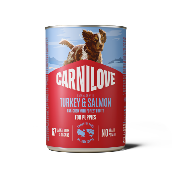 Carnilove Turkey & Salmon Puppy 400g