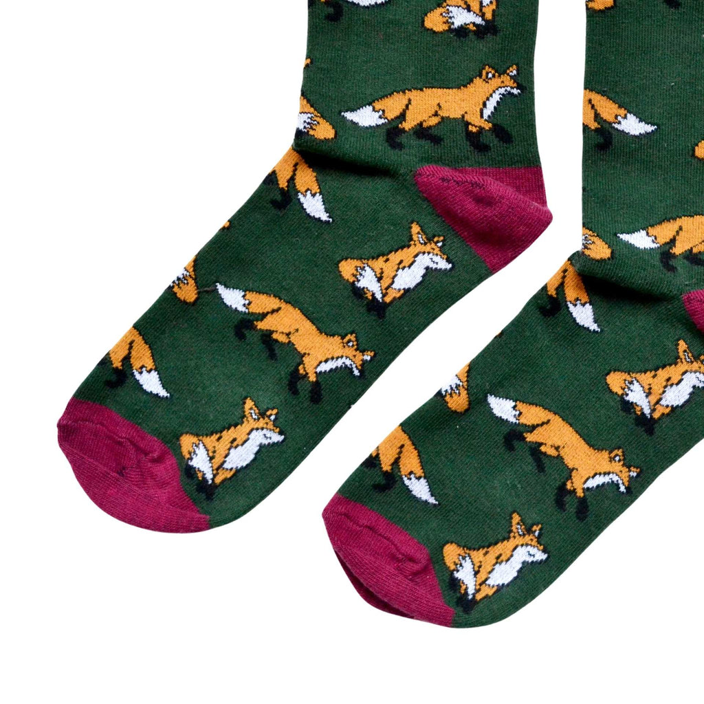 Save the Foxes Bamboo Socks