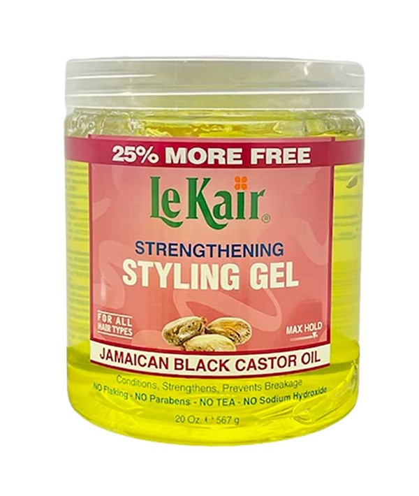 LeKair Jamaican Black Castor Oil Strengthening Styling Gel