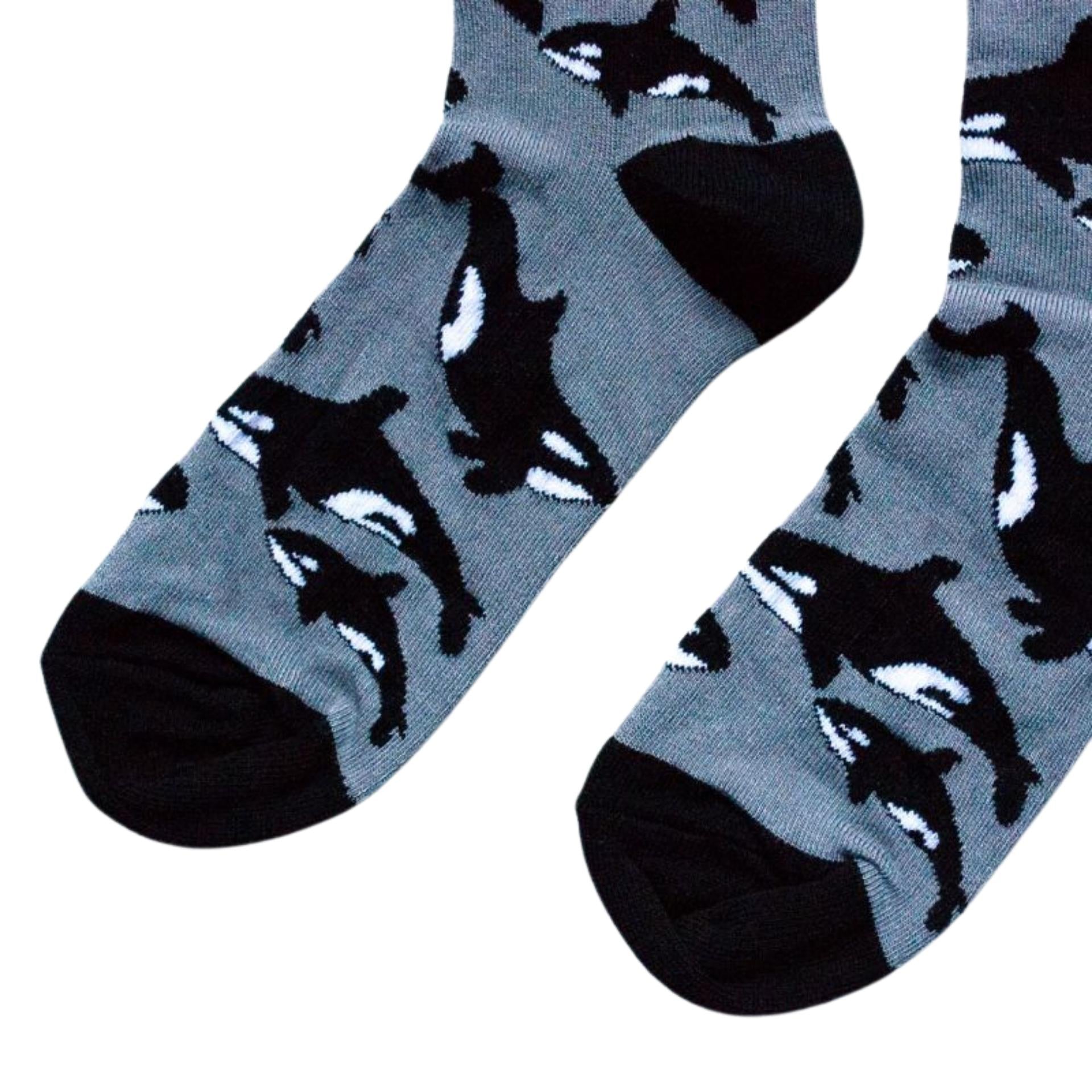 Save the Orcas Bamboo Socks