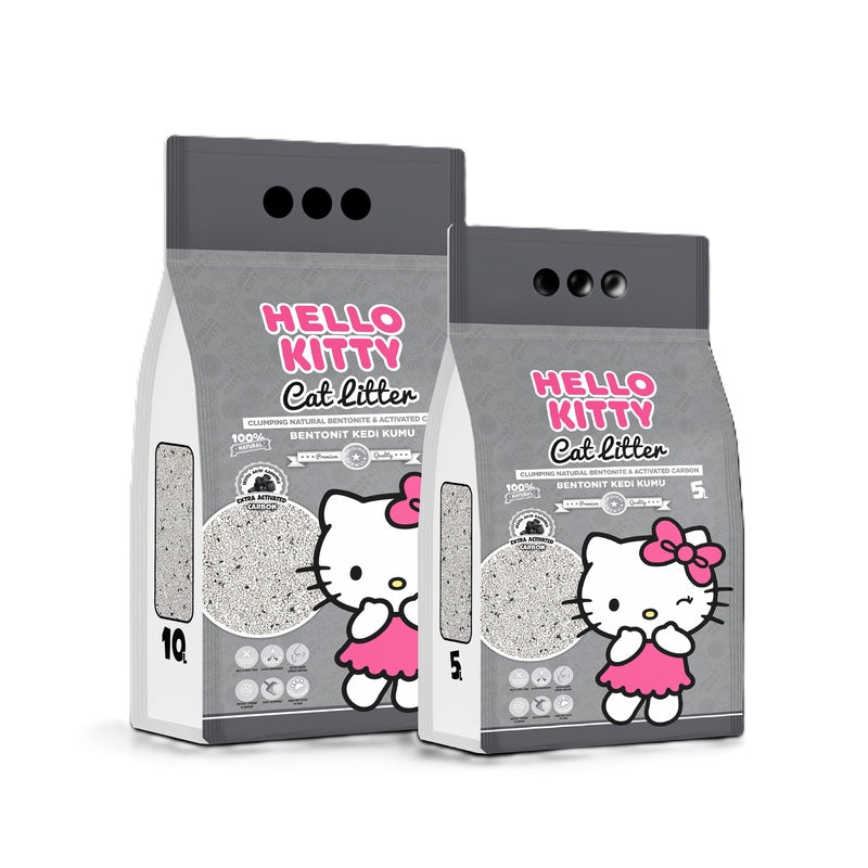 Hello Kitty Bentonite Active Carbon Nonwoven Bag Cat Litter 20 L