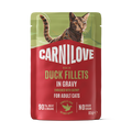 Carnilove Gravy Duck with Catnip Cat Pouch 85g