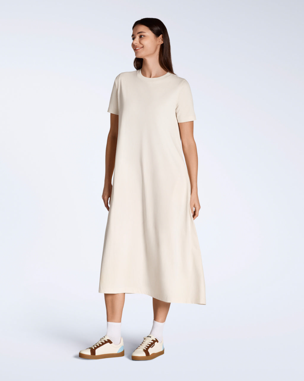 Long Line T-Shirt Dress