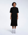 Pleated Waist T-Shirt Dress