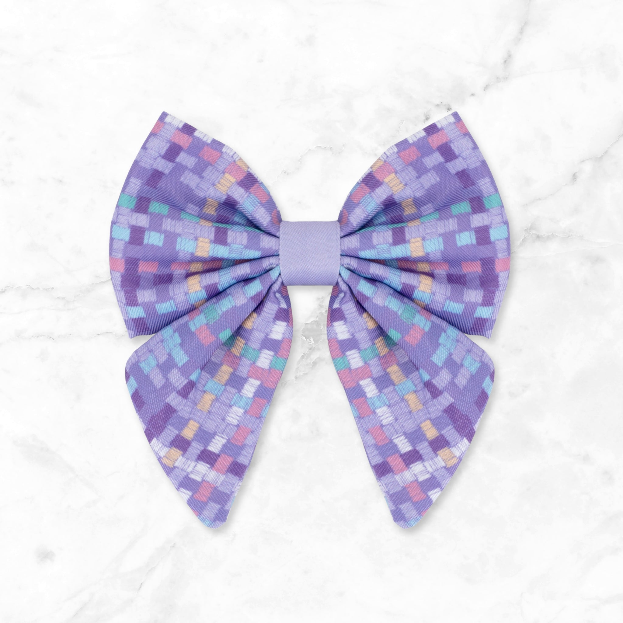 Dog Sailor Bow: Belgravia Sugarplum