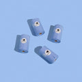 Adios Plastic Compstable Poo Bag Blue 15''s