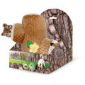 All For Paws Dig It Tree Trunk Burrow - M With 2 Cute Toys