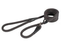 Ancol Extr Rope Slip Lead Blk/Gry12mm