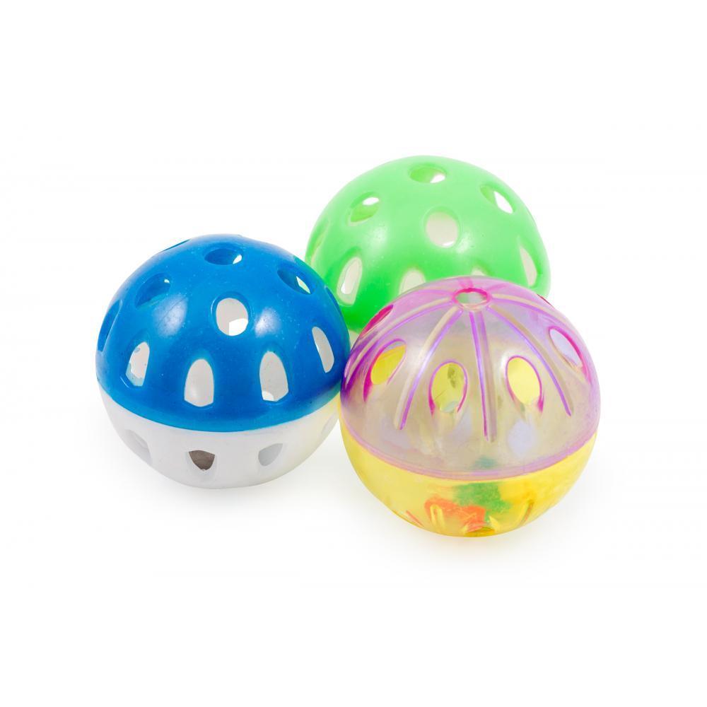 Ancol Plastic Ball & Bell