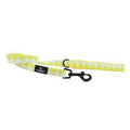 Ancol Soho Yellow Check Patterned Lead