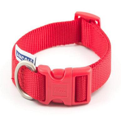 Ancol Viva Adjustable Collar Red 30-50cm Size 2-5