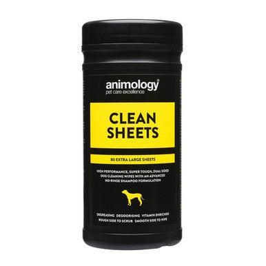 Animology Clean Sheets Dog & Cat Wipes, 100's