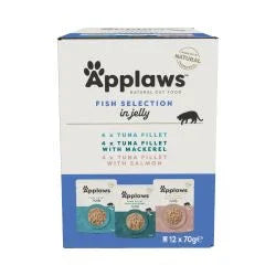 Applaws Cat Pouch Fish Selection in Jelly Multipack