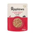 Applaws Cat Pouch Jelly Chicken & Beef, 16 x 70g