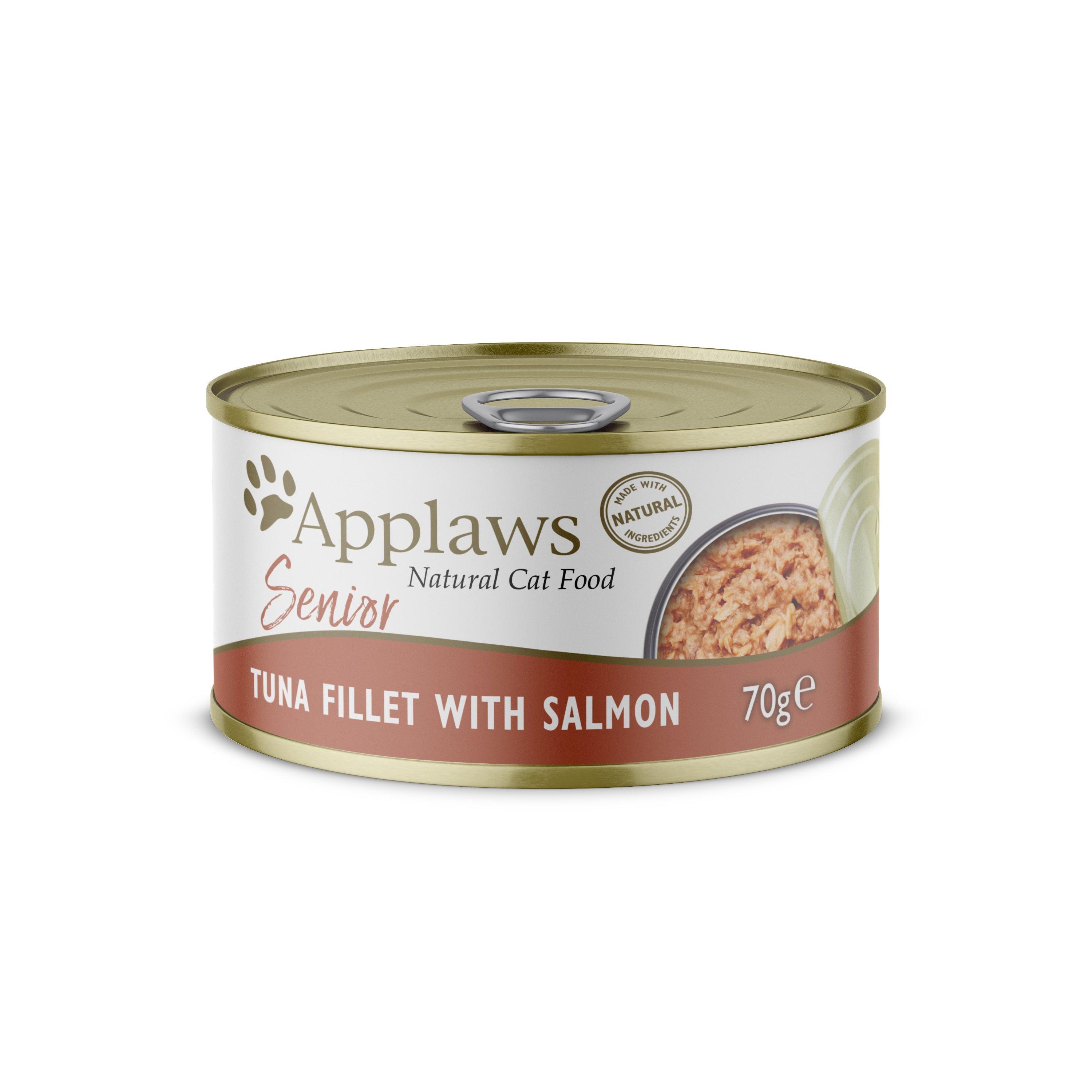 Applaws Cat Senior Tuna&Salm Tins 70g