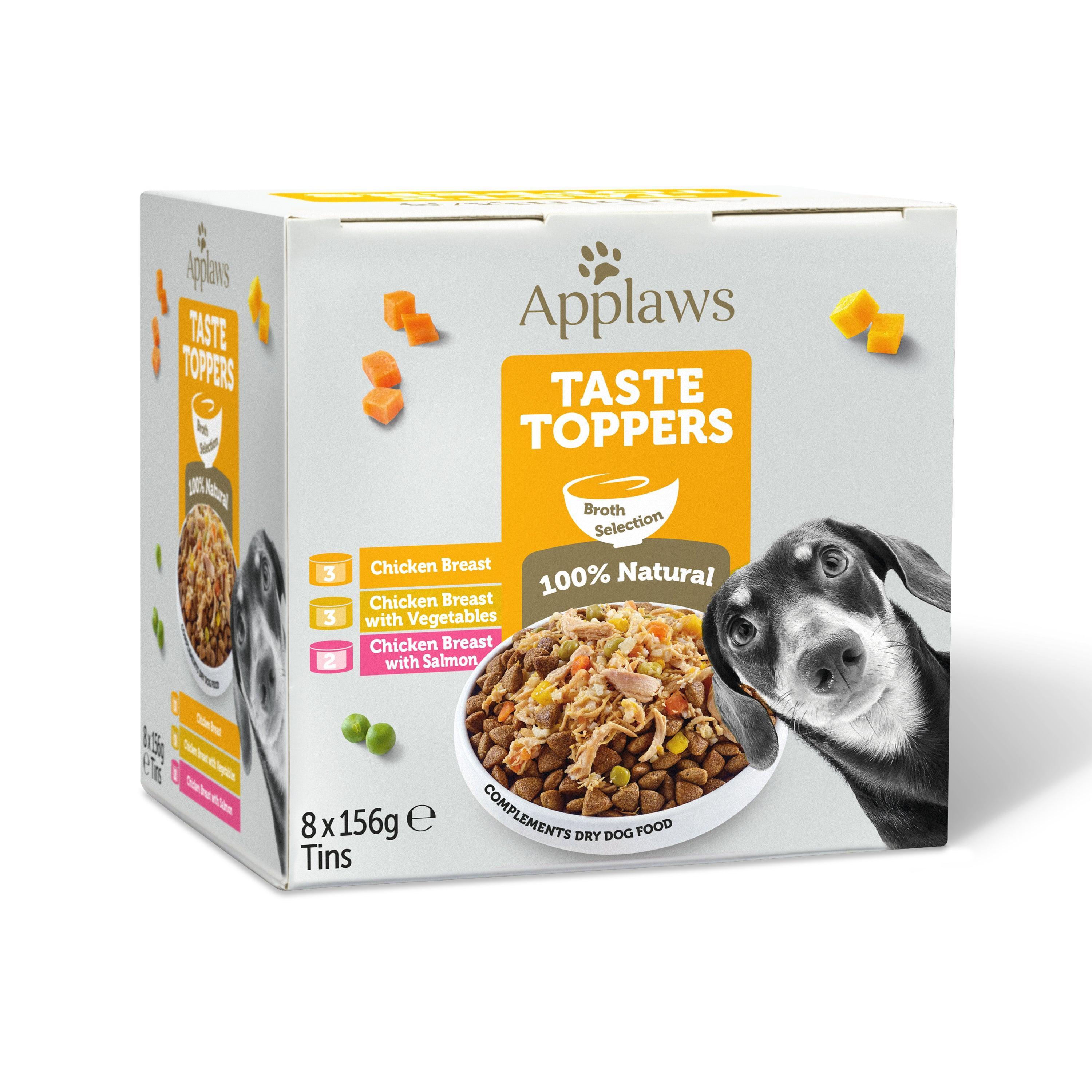 Applaws Dog Topper Broth Tin 156g Multipack