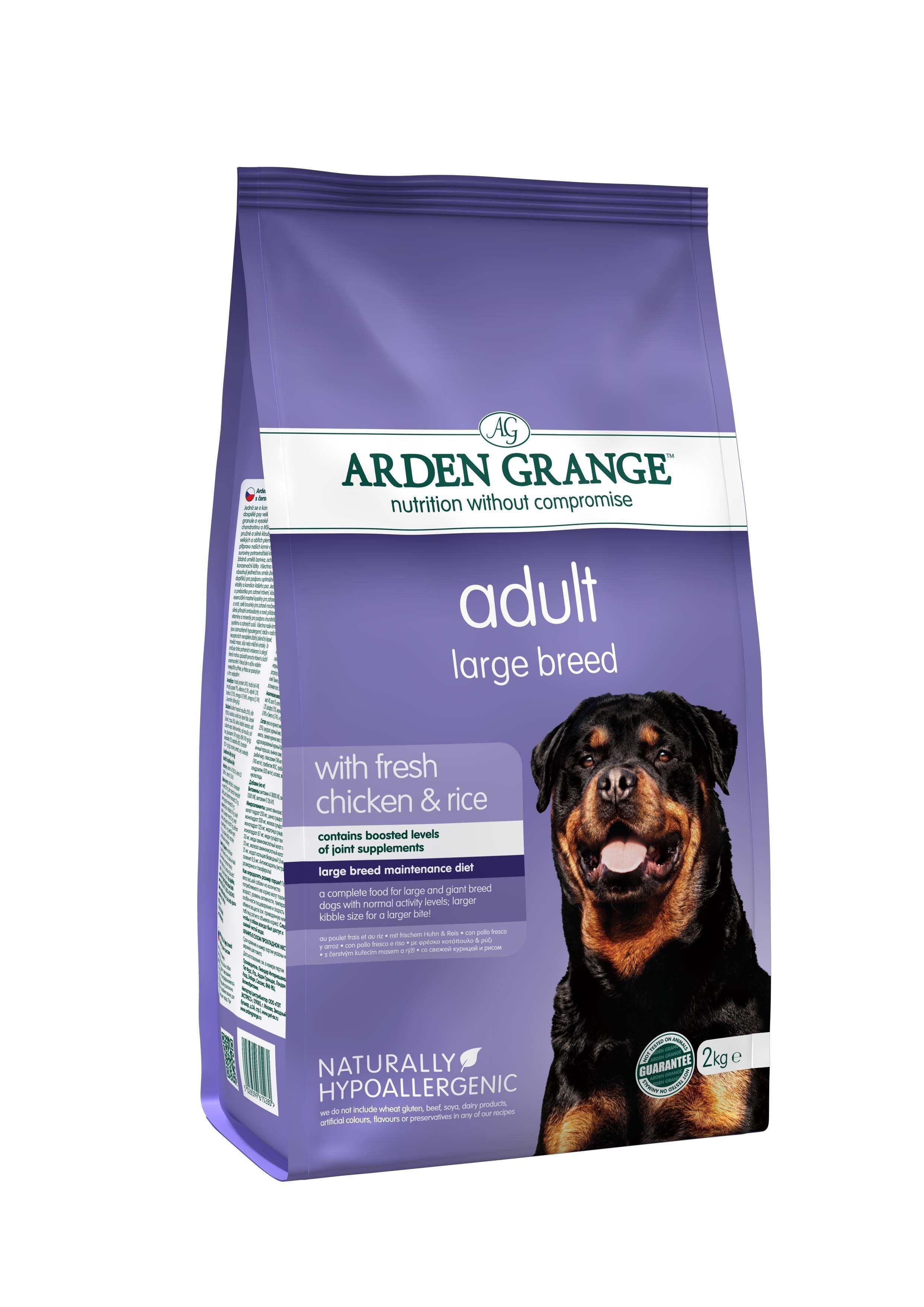 Arden Grange Dog Chicken Lge Breed