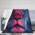 AVFC Claret & Blue Lion Pet Blanket 30x40 inch
