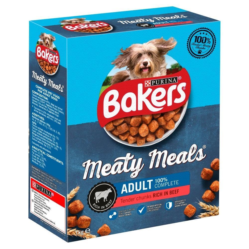 Bakers Meaty Meals Beef 1kg