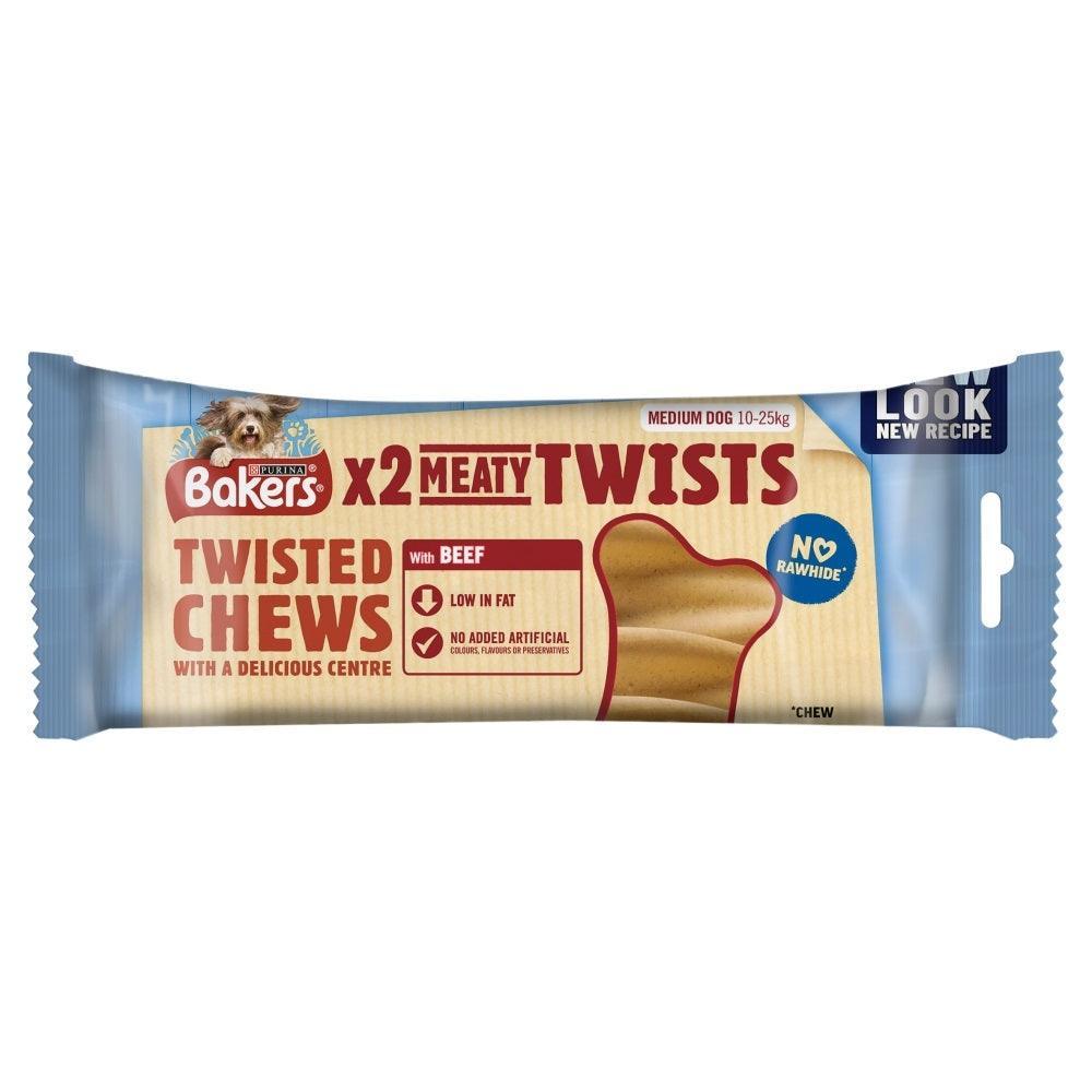 Bakers Meaty Twist Chews 180g