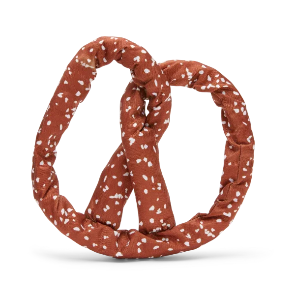 Bark Paula'S Park Slope Pretzel Dog Toy