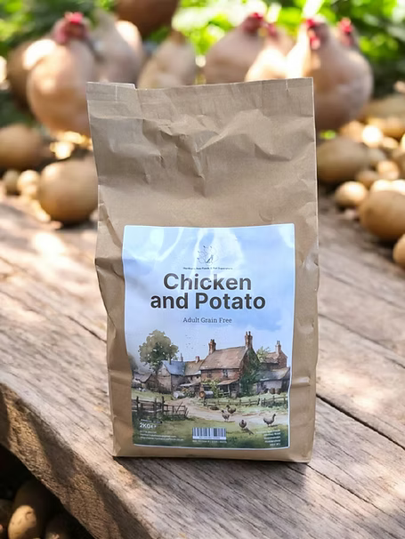 N.R.F Premium Grain Free Adult Chicken & Sweet Potato - 2kg