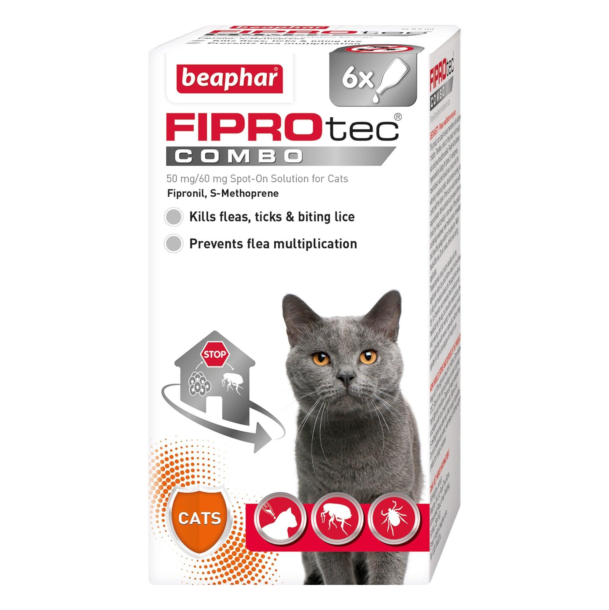 Beaphar FIPROtec COMBO Cat 6 pip