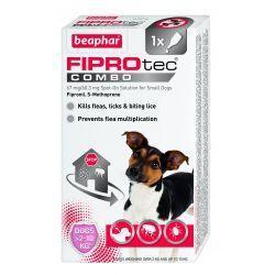 Beaphar FIPROtec COMBO Spot On for Small Dogs 1 Month