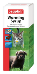 Beaphar Worming Syrup for Puppies & Kittens 45ml