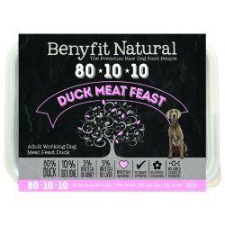 Benyfit Natural 80.10.10 Duck Meat Feast – 1kg / 500g