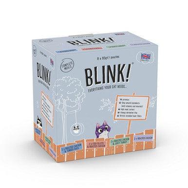 Blink! Wet Adult Cat Food Chicken Selection in Gravy 8x85g