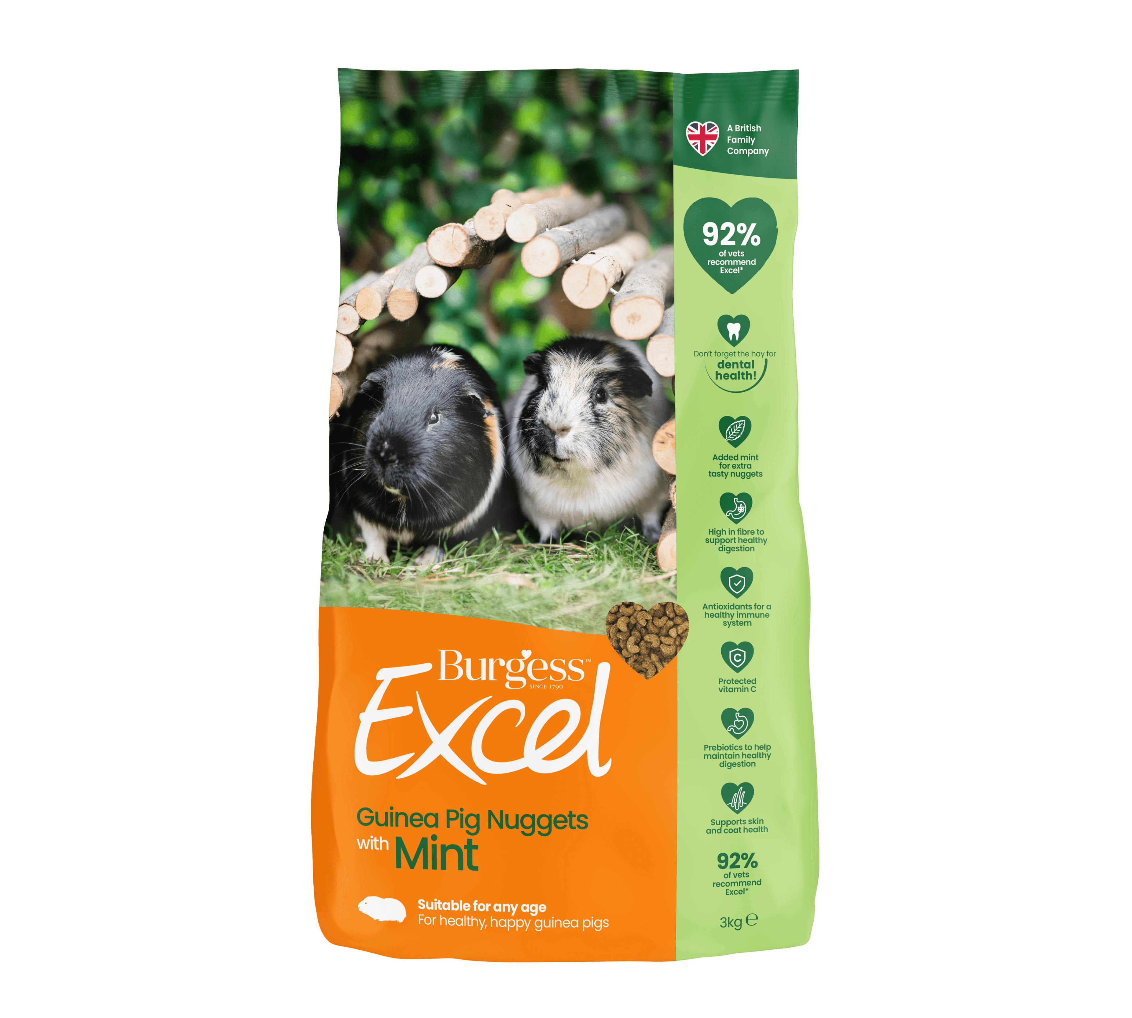 Burgess Excel Guinea Pig Nuggets