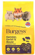 Burgess Hamster Gerbil & Mouse Pellets 750g