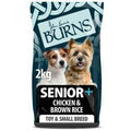 Burns Senior+ Toy & Small Breed - Chicken & Brown Rice – 6kg / 2kg