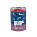 Butcher's Beef & Liver Chunks in Jelly Dog Food Can 400g - 12 Tin Tray