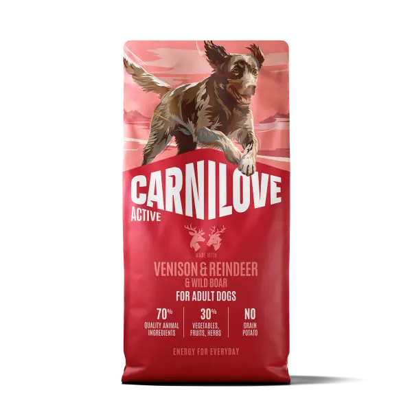 Carnilove Active Venison, Reindeer & Wild Boar 12kg