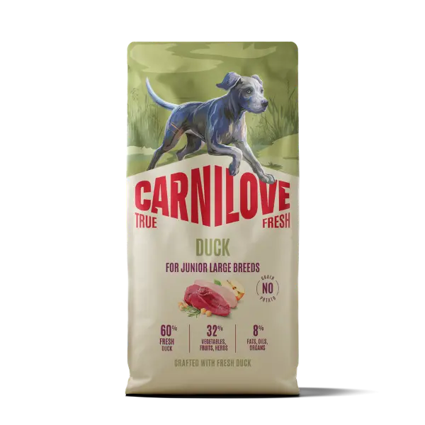 Carnilove True Fresh Duck Junior Large Breed 4kg