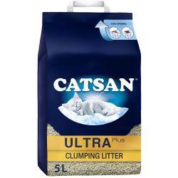 CATSAN Ultra Clumping Odour Control Cat Litter 5ltr