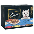 Cesar Deliciously Fresh Senior 10+ Selection in Jelly Pouches 100g