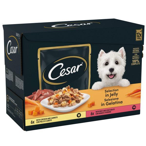 Cesar Pch Del Fresh Sel Jelly 12x100g