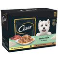 Cesar Senior 10+ Mixed Selection in Sauce Pouches 100G