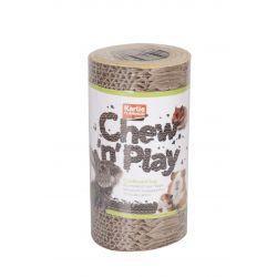 Chew 'n' Play Cardboard Tube Log
