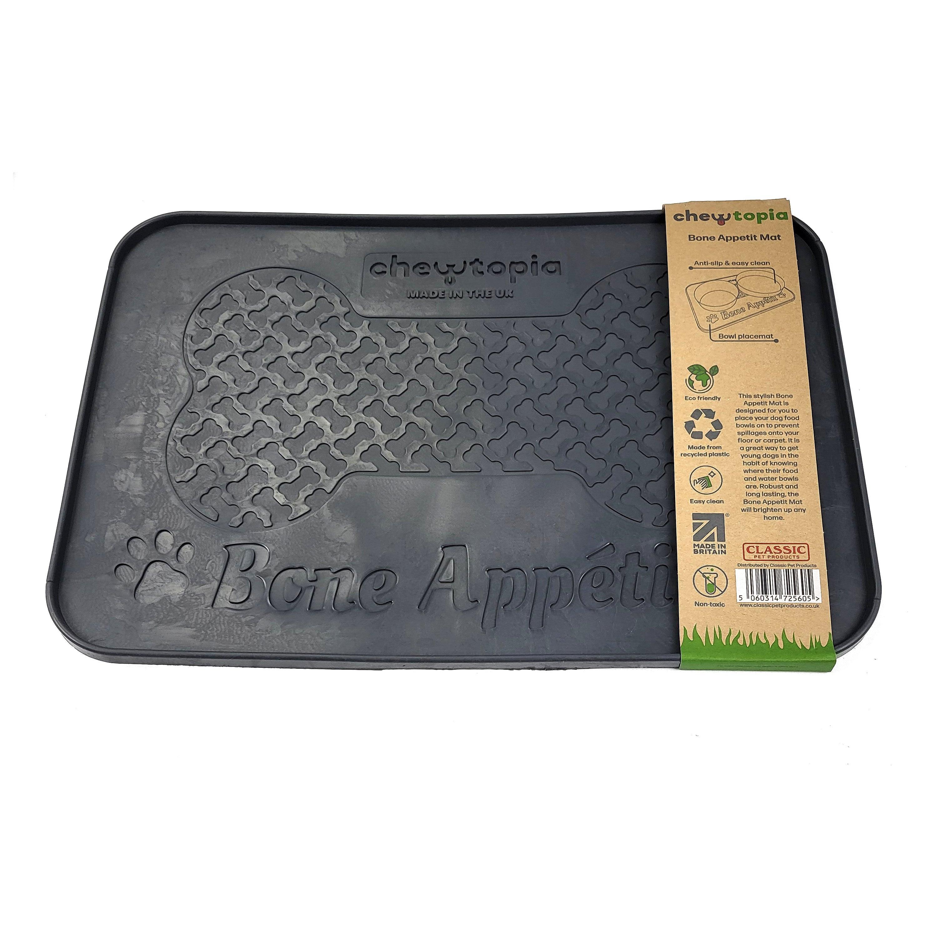 Chewtopia Bone Appetit Feed Mat
