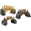 Classic Bridge On Rocks