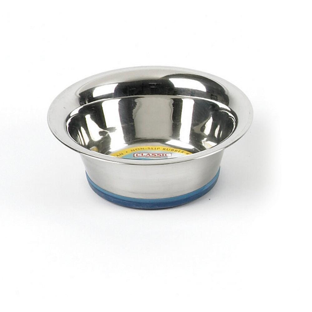 Classic S Steel Non-Slip Dish 4.5"
