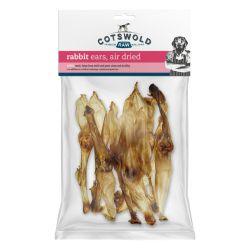 Cotswold Raw Rabbit Ears Without Fur, 100g