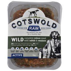 Cotswold Raw Wild Mince Venison & Rabbit 500g